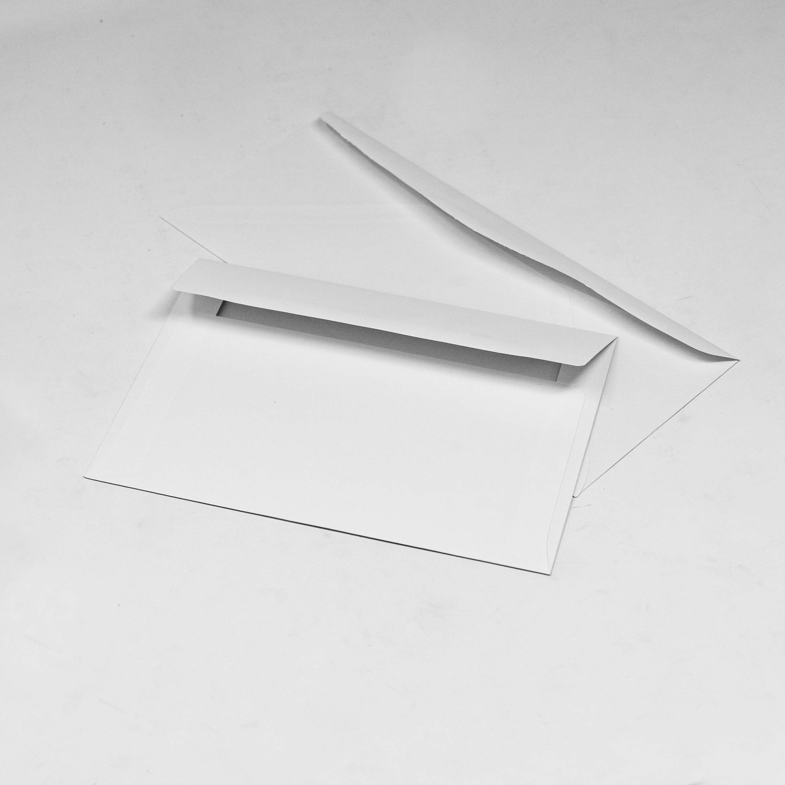 White envelopes